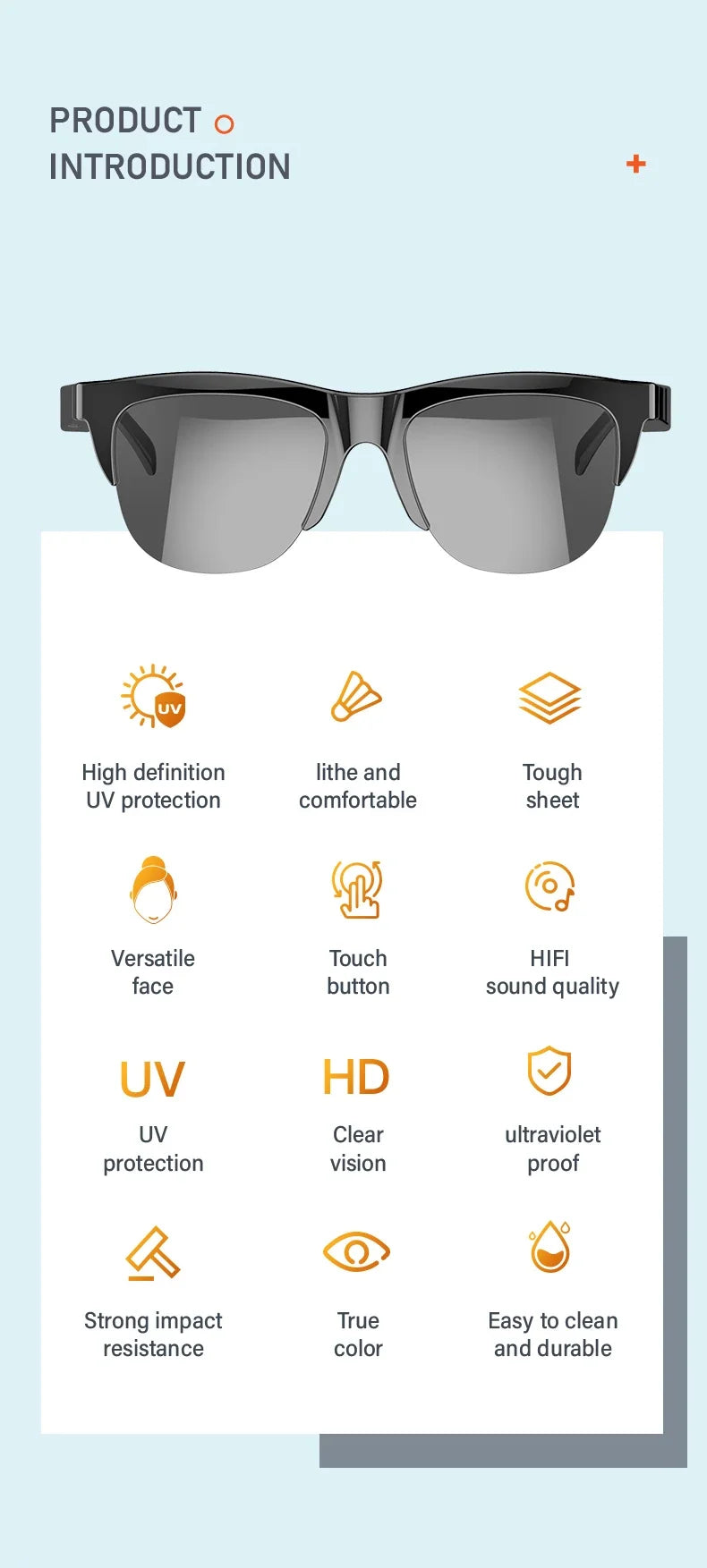 Smart Bluetooth Sunglasses