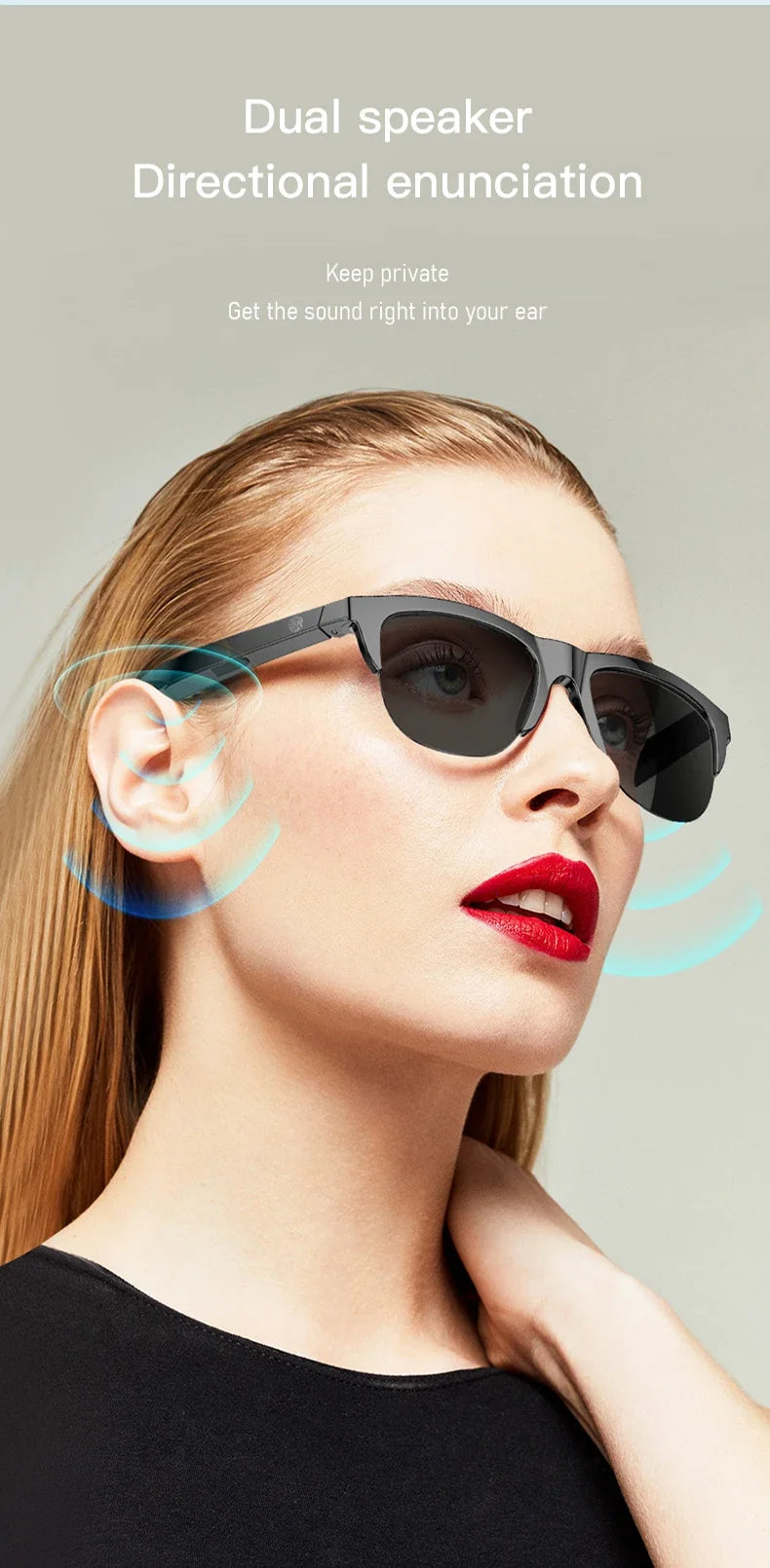 Smart Bluetooth Sunglasses