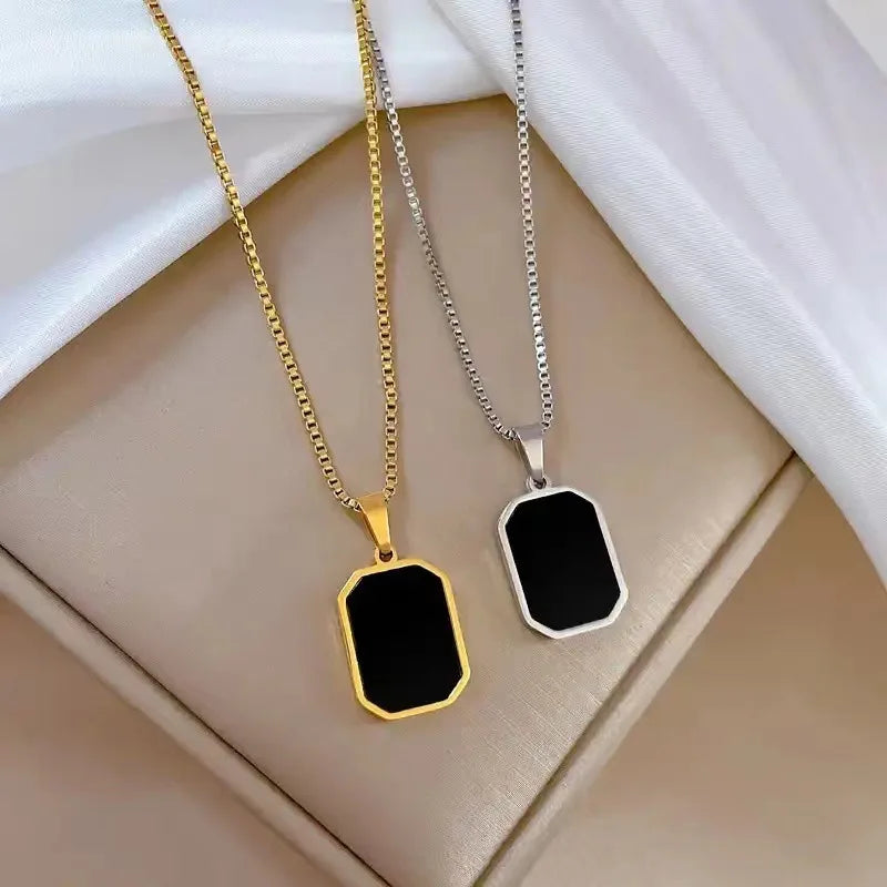 Korean Black Necklace