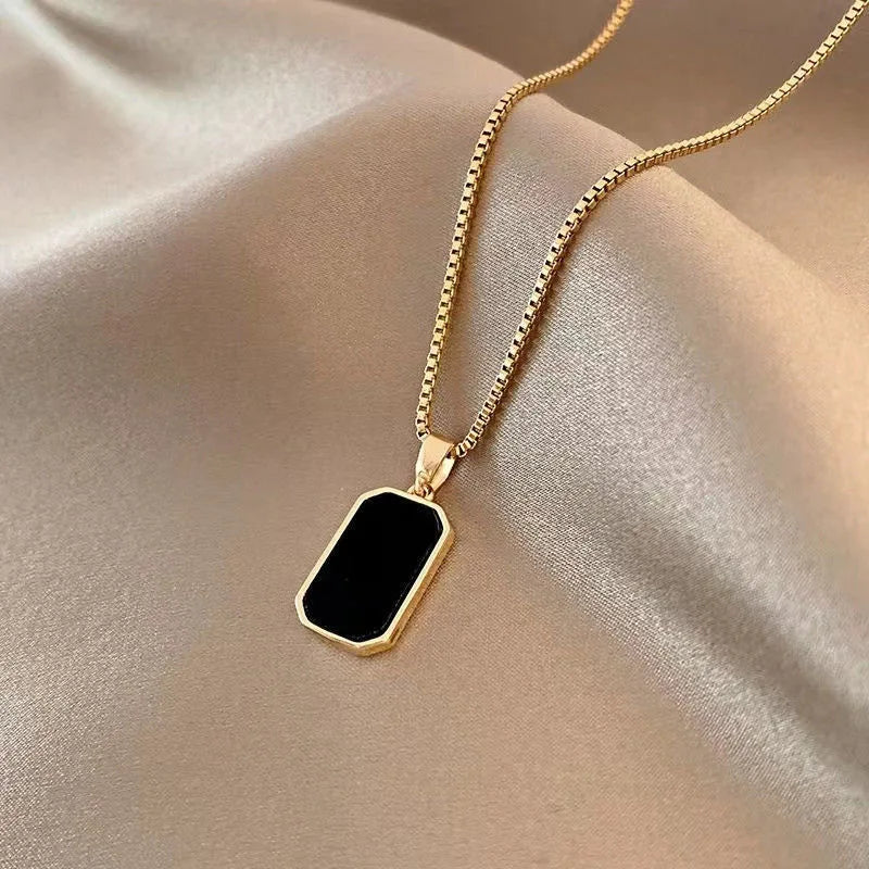 Korean Black Necklace