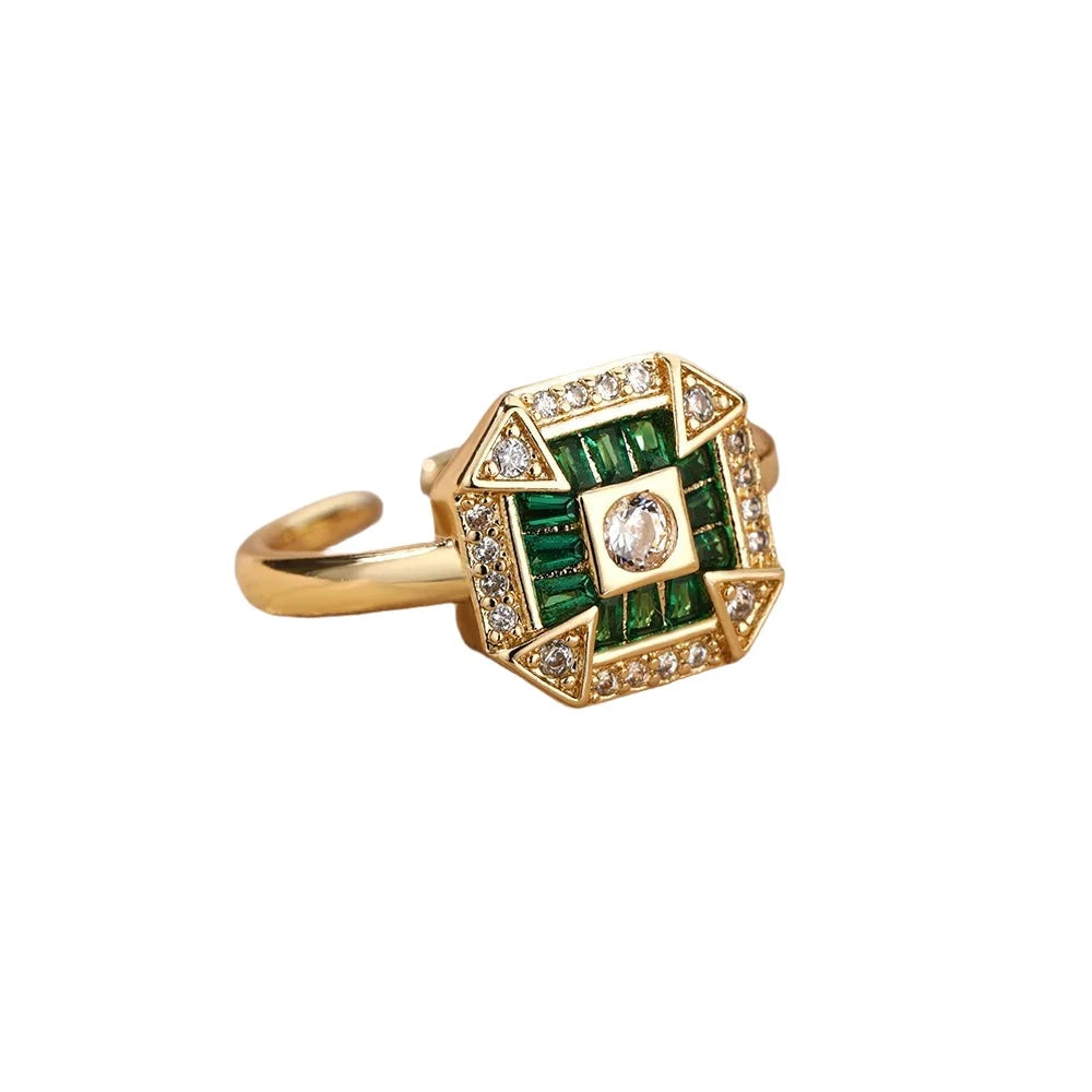 Green Birthstone Ring