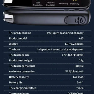 Pen Translator 112 Language Translator