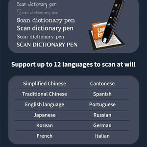 Pen Translator 112 Language Translator