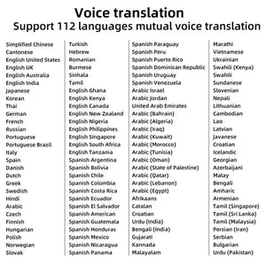 Pen Translator 112 Language Translator